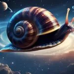 A csiga az álmainkban a lassú, de biztos fejlődést szimbolizálja, a galaxisban való utazás pedig a határtalan lehetőségeket jelzi.
