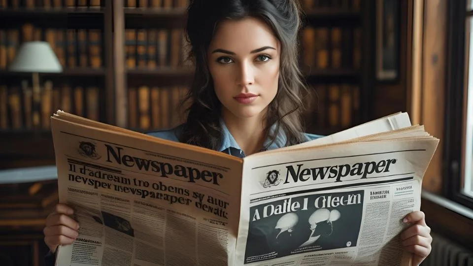 Az újság olvasása álomfejtés szempontjából a tudás és információvágy szimbóluma.