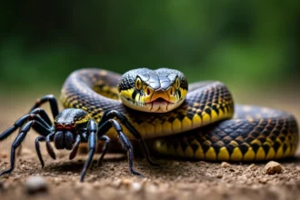 A kígyó és a pók szimbolizálja a félelmeket és a rejtett veszélyeket az álmokban.