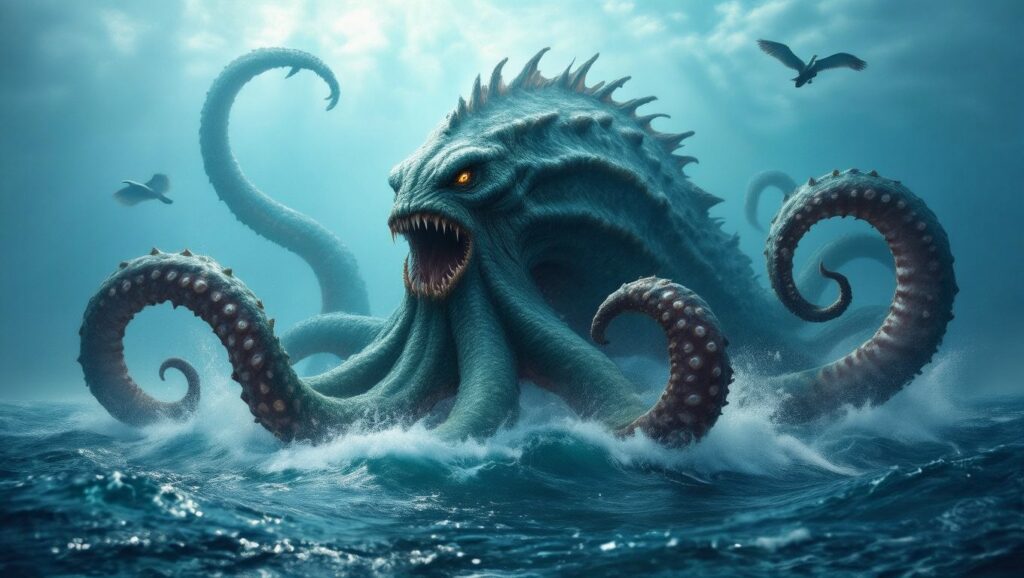 Kraken vagy Tengeri Szorny alomban