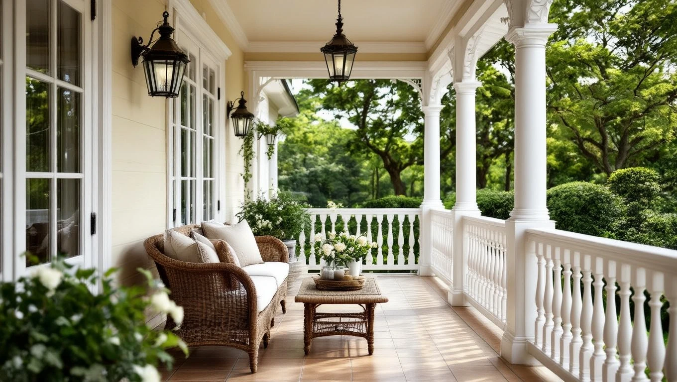 Mit jelent a veranda az alomban