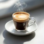 Az eszpresszó az álomban az életerő és a kreativitás szimbóluma, új lehetőségeket jelez.