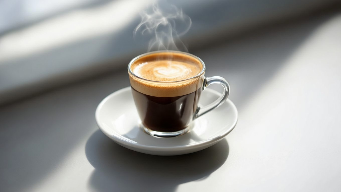 Az eszpresszó az álomban az életerő és a kreativitás szimbóluma, új lehetőségeket jelez.