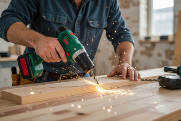 Fúrógép használata álomban a kreativitás és a problémamegoldás szimbóluma, új lehetőségek felfedezését jelzi.