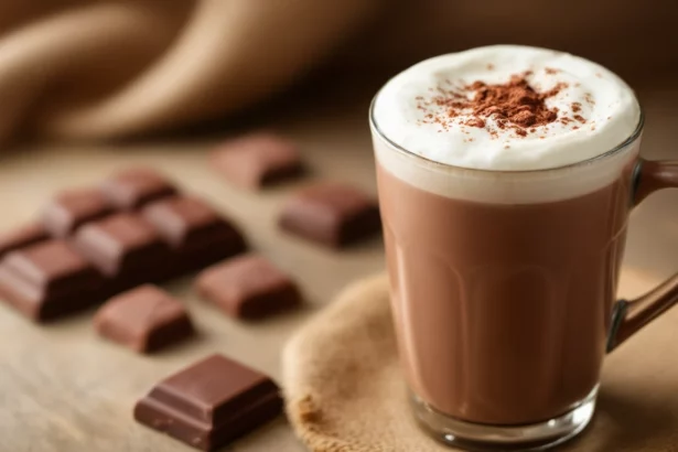 A kakaós italról álmodni a kényelem és az élvezetek keresését jelzi, a boldogság és a nosztalgia érzésével.