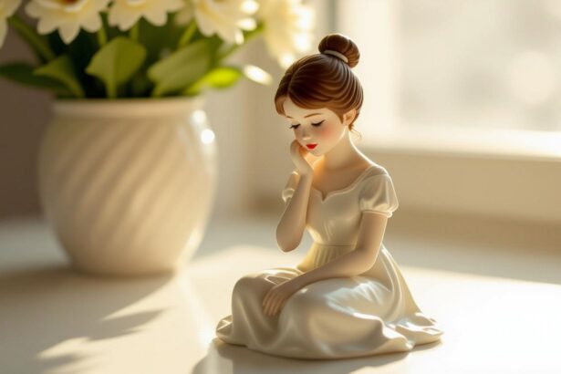 Porcelán figurák álma a gyermeki ártatlanságot és a nosztalgiát jelképezi, utalva a múlt emlékeire és a szép pillanatokra.