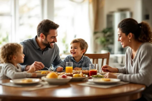 A vacsora álma a családi kötelékek erősödését és a közös élmények fontosságát jelzi.