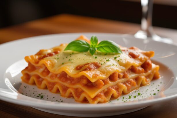 Az álomban megjelenő lasagne a kényelem és a tápláló élvezetek iránti vágyat szimbolizálja, utalva a belső harmóniára.