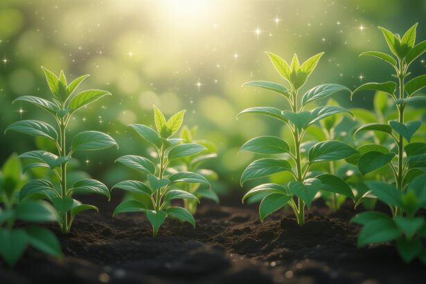 Az új növények fejlődése az álomfejtésben az új kezdetek és lehetőségek szimbóluma, amely a növekedést és a reményt jelképezi.