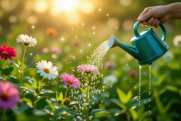 Az öntözésről álmodni a növekedés és a gondoskodás szimbóluma, amely új kezdeteket és érzelmi táplálást jelent.