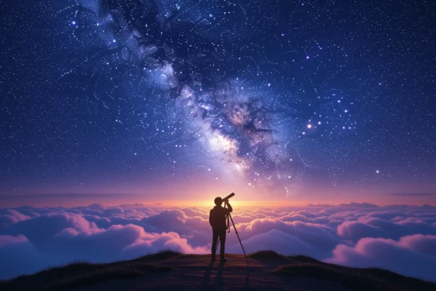 Az asztronómiáról álmodni a csillagok felfedezését és a végtelen lehetőségeket jelenti.