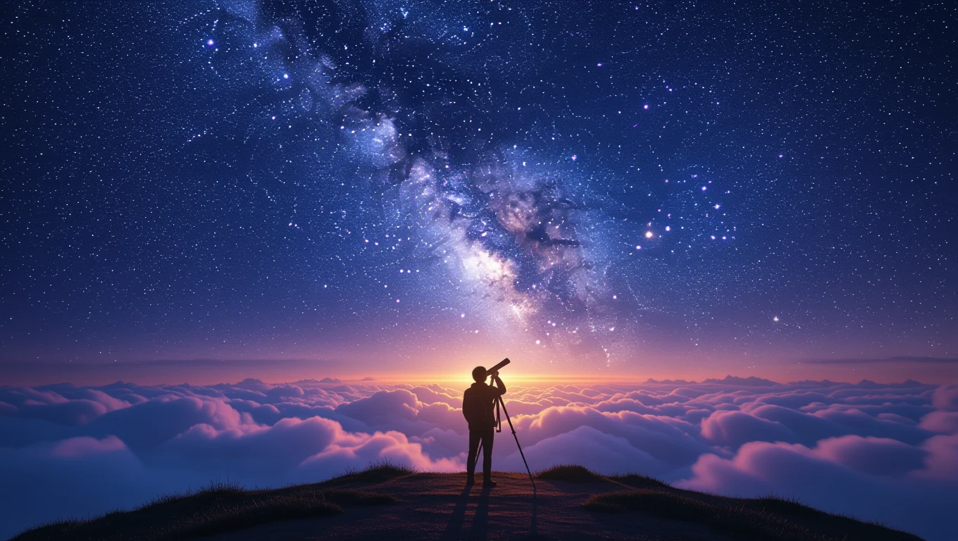 Az asztronómiáról álmodni a csillagok felfedezését és a végtelen lehetőségeket jelenti.