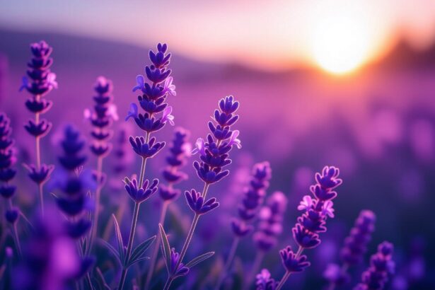 A levendula mező nyugalmat és harmóniát sugall, álmainkban a belső béke keresését jelképezheti.