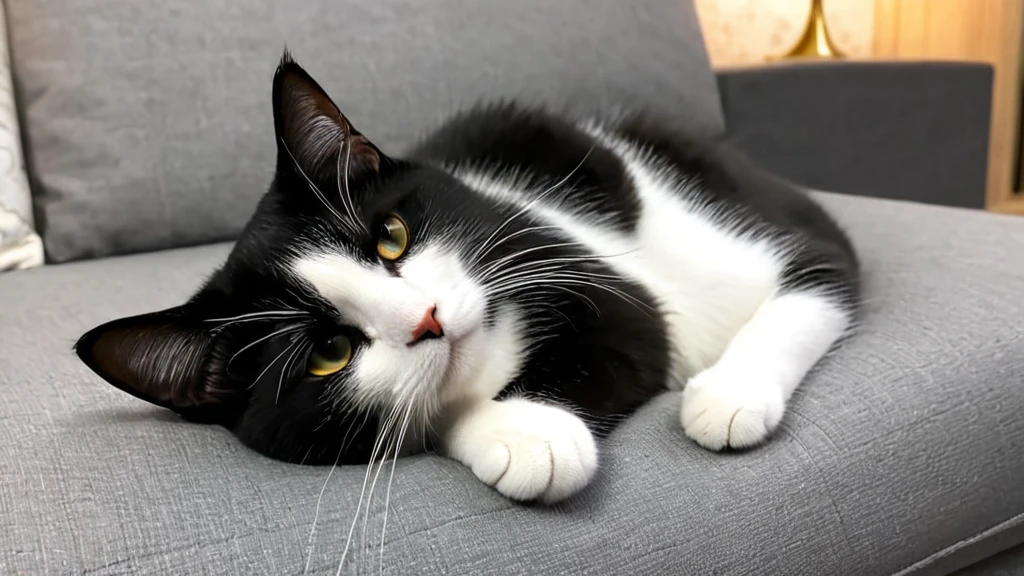 A macska álma a nyugalomról és a biztonságról szól, ami a pihenés és a szeretet érzését hozza.