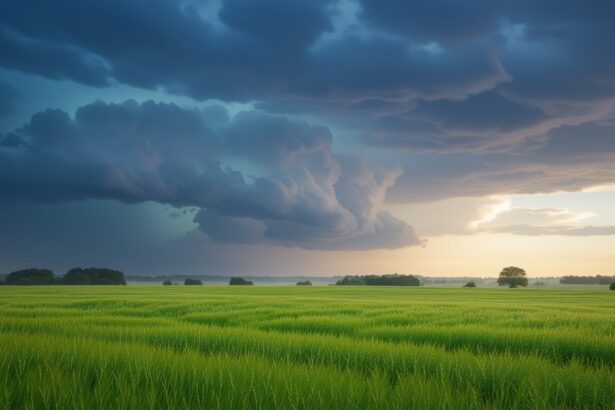 A távoli zivatar és a zöld mező álomfejtés szempontjából a feszültség és a megújulás szimbóluma lehet.