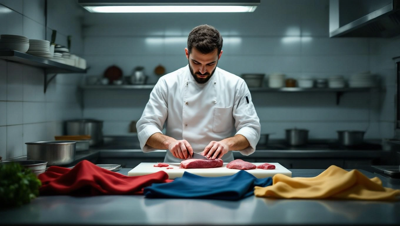 Mit jelent hentessel álmodni? – Részletes álomfejtés és értelmezés Egy hentes a konyhában húsokat készít elő, figyelmesen dolgozik.