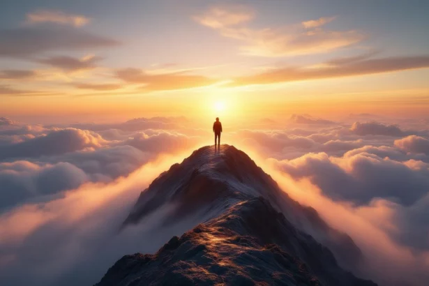 A hegycsúcsokról szóló álmok a kihívások, célok, spirituális fejlődés és önismeret szimbólumai lehetnek álmainkban.