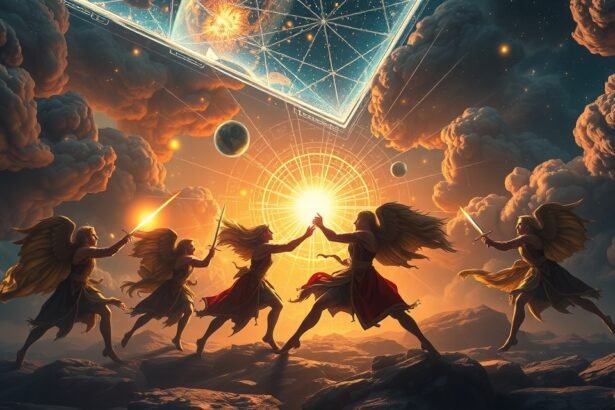 Tűzoltó angyalok csatája a kozmikus fényben