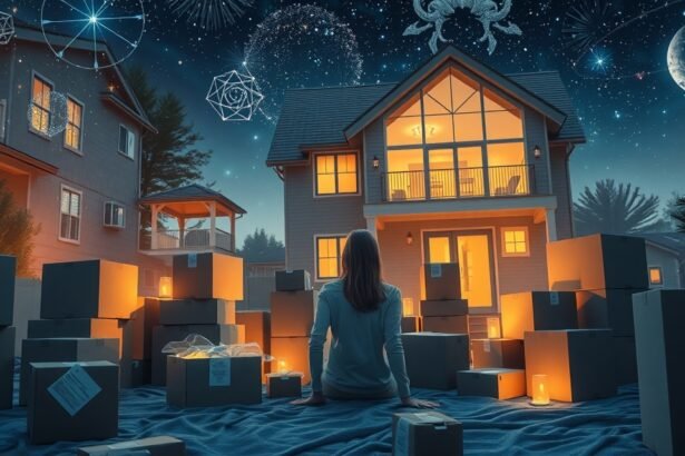 Költözés álma és jelentése a belső átalakulás szimbólumaként.