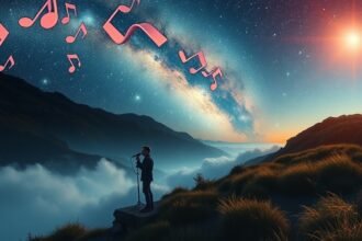 Énekes álom: kreativitás és érzelmi kifejezés szimbóluma.