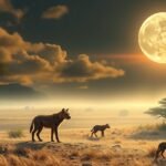 Hiénák a telihold fényében, álomfejtési szimbolika.