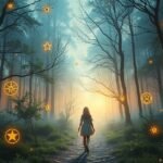 Lány az erdőben, álomfejtés szimbolika.