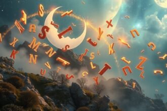 Álom betűk, anagrammák és szimbolikus üzenetek a hold alatt