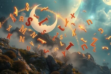 Álom betűk, anagrammák és szimbolikus üzenetek a hold alatt