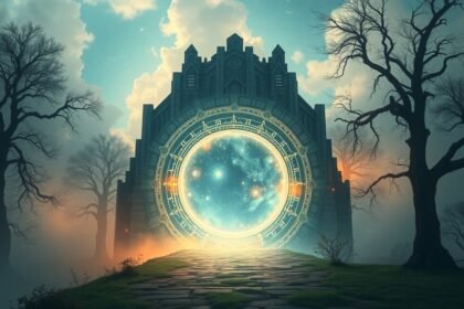 Átjáró álom szimbolika és jelentés ábrázolása