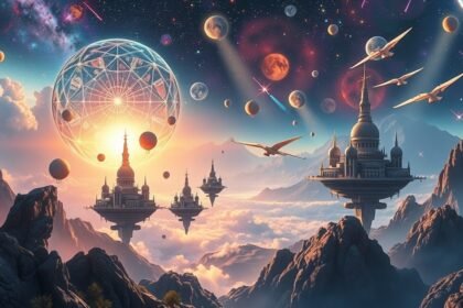 Álom a jövő vezetéséről: szimbolikus táj és kozmikus elemek