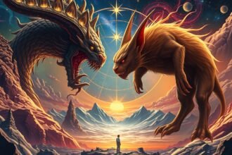 Álom a sárkányról és félelmetes lényről, amely az agressziót szimbolizálja