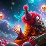 Bohóc, amely álmainkban elfojtott gyermekkorunkra utalhat.