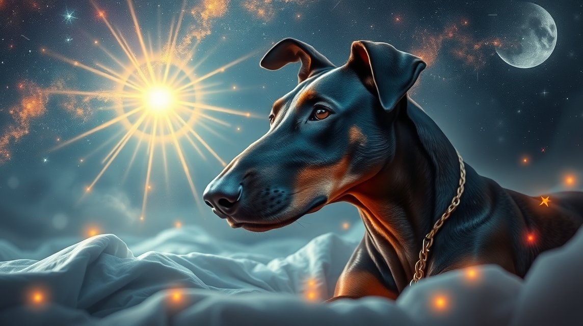 Dobermann kutya álomfejtés szimbólumokkal és jelentésekkel.