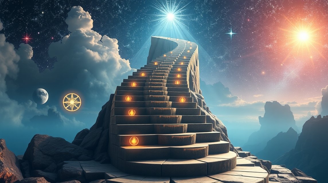 Álombeli lépcső szimbolika és jelentés