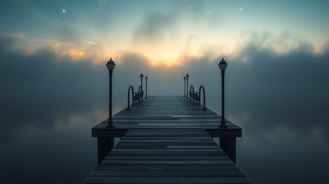 Álomfejtés: móló a ködben, érzelmi határok szimbóluma