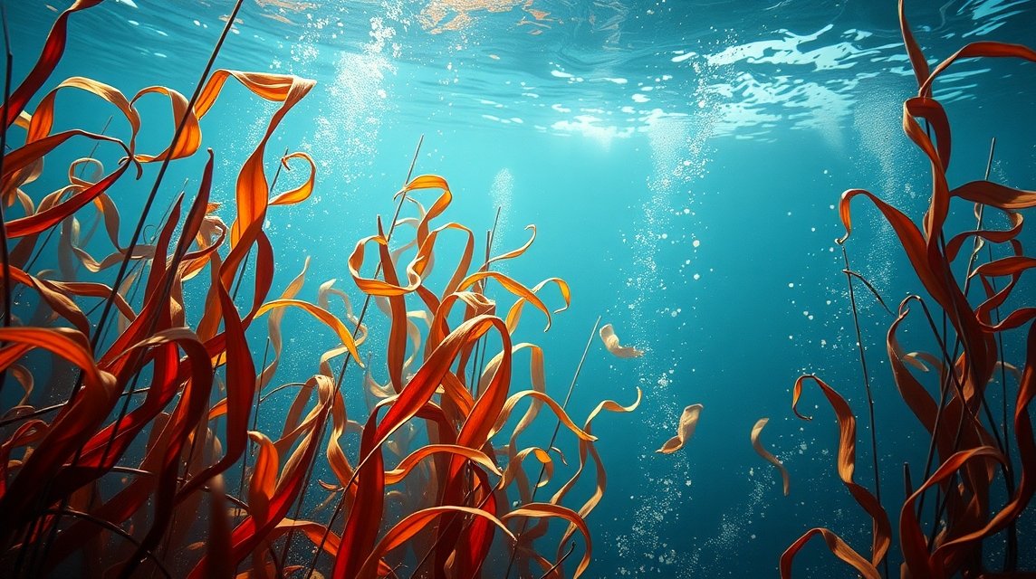 Színes moszat és víz alatti világ szimbolikája az álmokban.