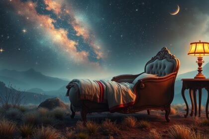 Rekamié álom pihenés és érzelmi feltöltődés szimbolikájával.