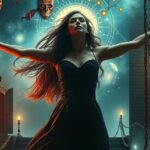 Álmodni ribanccal: egy nő a tudatalatti szimbólumaival körülvéve.