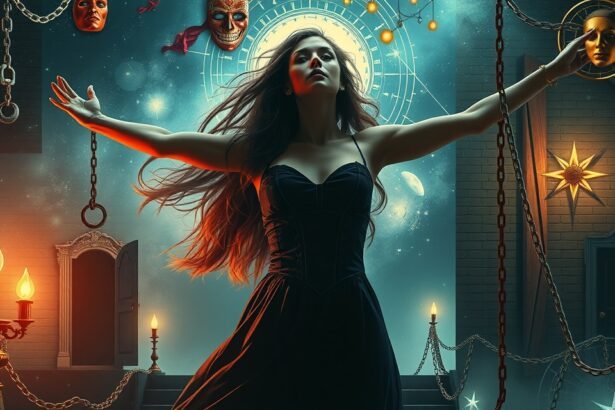 Álmodni ribanccal: egy nő a tudatalatti szimbólumaival körülvéve.