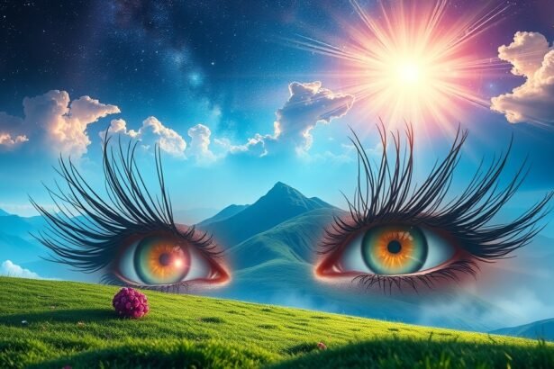 Álomszempillák és szemek egy meseszép tájban