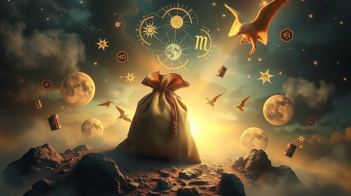 Zsák álom szimbolika és jelentés – álomfejtési kép.