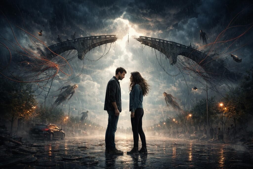 Mit jelent viharfelhővel álmodni? - Részletes álomfejtés és értelmezés - A viharfelhő a kapcsolatban rejlő feszültséget jelzi, és konfliktusok felé utal.